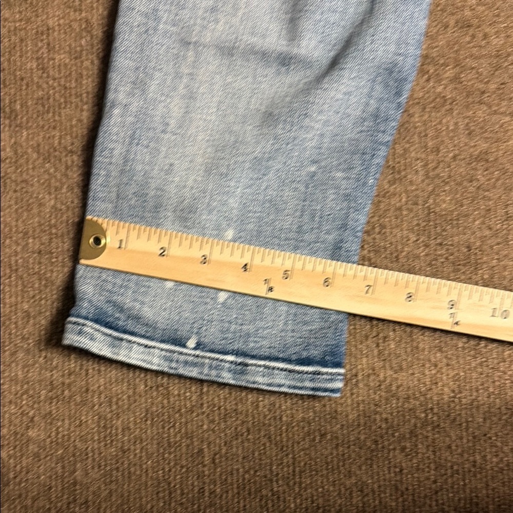 Judy Blue Boyfriend Fit Distressed Jeans 13/31 Blue Denim Womens - Picture 12 of 14